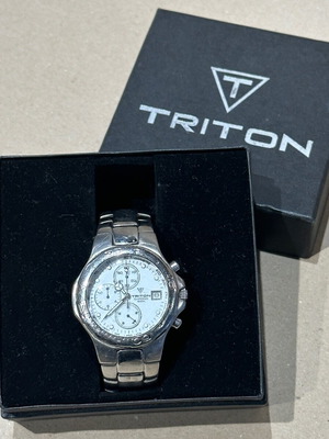 Triton wristwatch used men's