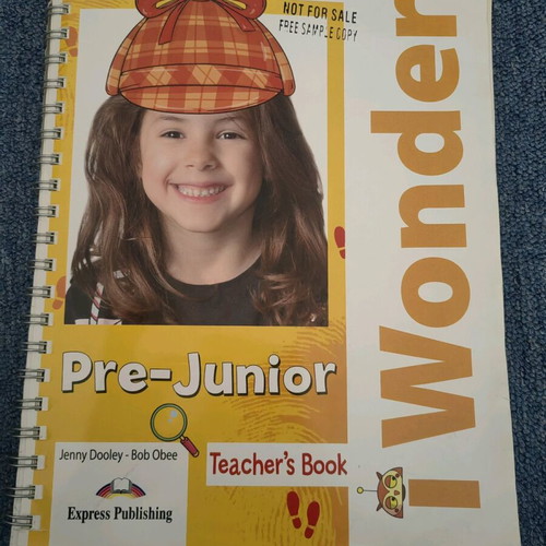 I-Wonder Pre Junior Teachers Book used
