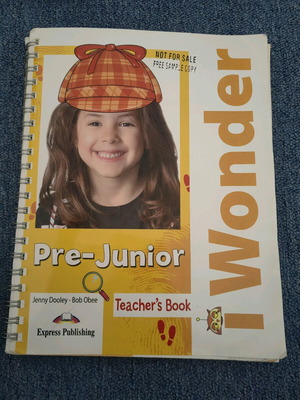 I-Wonder Pre Junior Teachers Book μεταχειρισμένο