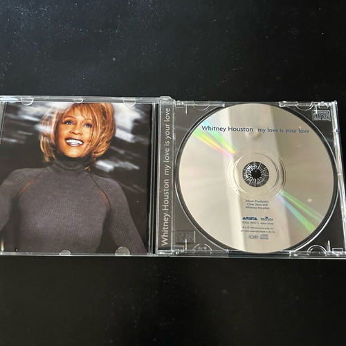 Whitney Houston My Love Is Yours CD like new with booklet