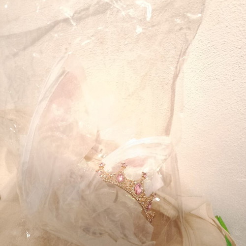 Fairy costume set like new, wings and princess crown