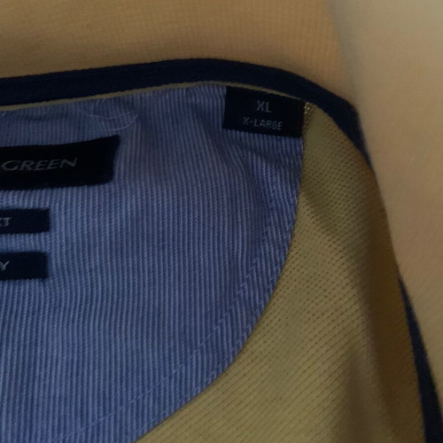 Polo shirts like new, navy and green, yellow and green, XL