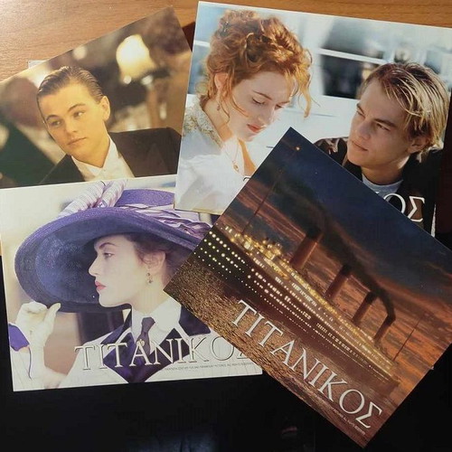 Titanic photos new, set of 4 pieces 25x20