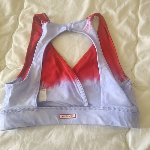 Zumba wear set with leggings and crop top new, small size