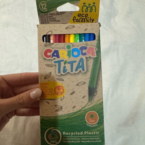 Carioca colored pencils set of 12 colors new