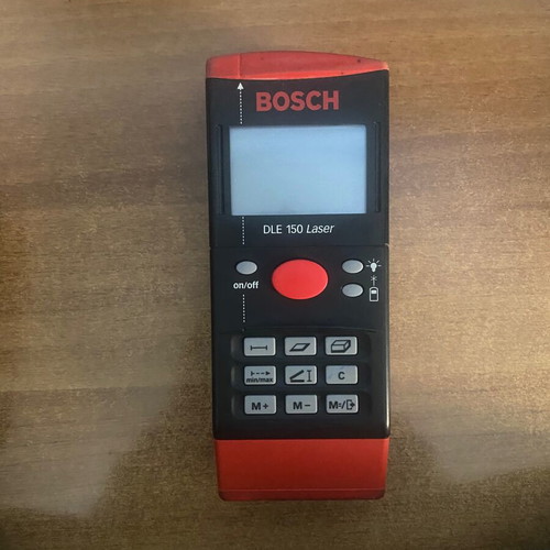 Bosch DLE 150 distance measurer like new