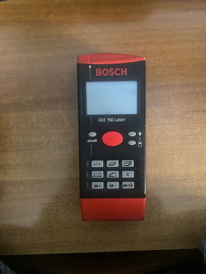 Bosch DLE 150 distance measurer like new