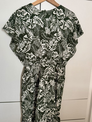 Summer dress OVS fashion size EUR 36 like new, white and green print