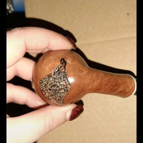 Stefano carved pipe new