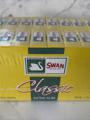 Swan Extra Slim Filter Tips 5.7 mm, pack of 20