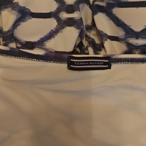 Tommy Hilfiger tankini like new, white and grey, size S