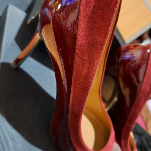 Gianna Kazakou pumps new, burgundy, size 38