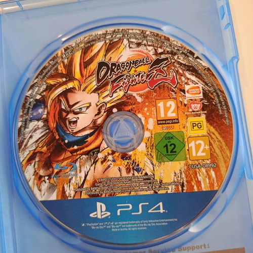 Dragonball FighterZ PS4 used fighting game