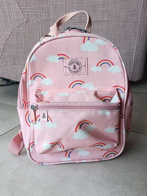 Parkland preschool backpack with rainbow design