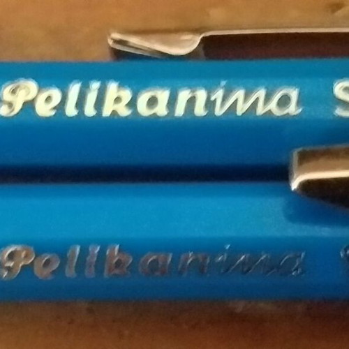 Set of collectible Parker, Pelikanina S pens and Kanoe Peace mechanical pencil
