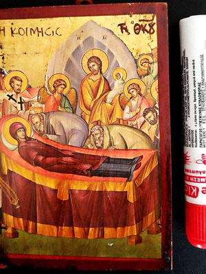Dormition of Theotokos Icon New