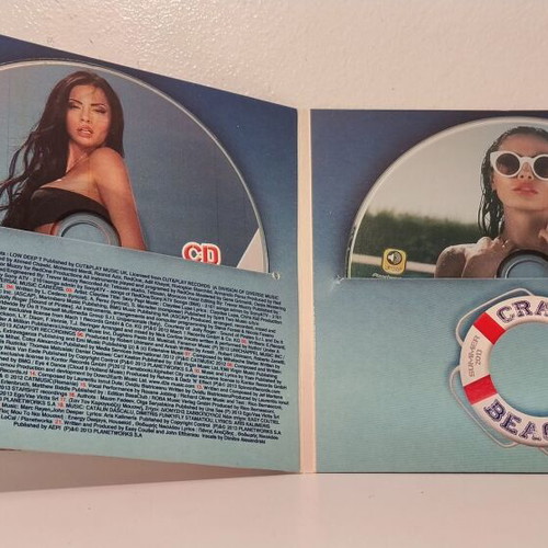 Crazy Beach 2013 Audio CD and DVD used summer dance collection