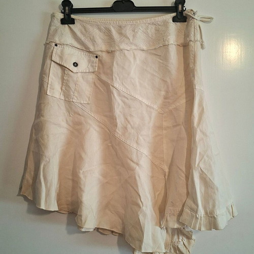 Female skirt size Medium, white beige