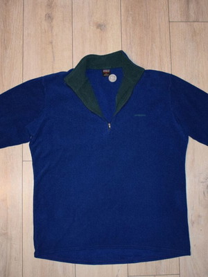 Patagonia Capilene men's sweater XL used, blue, 1/4 zip