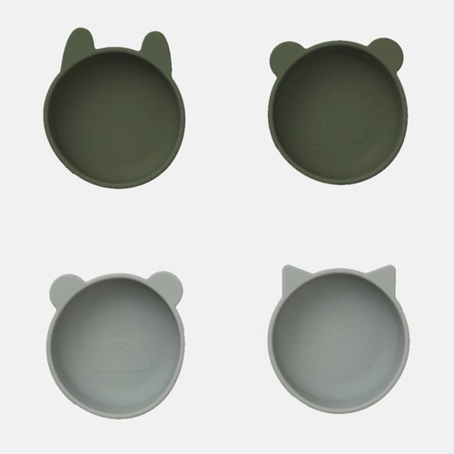 Liewood Silicone Bowl New With Animal Ears