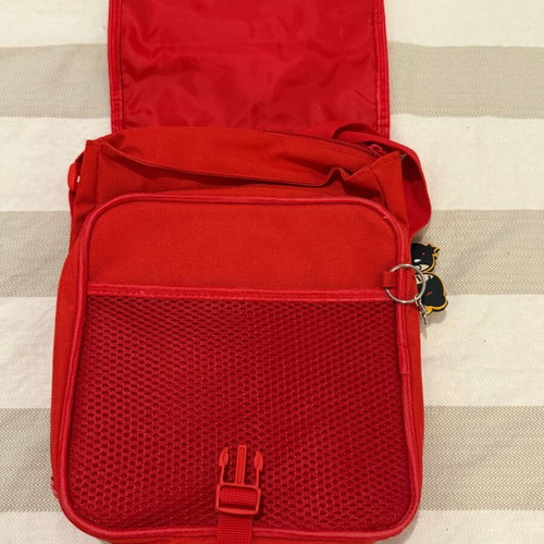 Pucca Funny Lovestory crossbody bag red like new