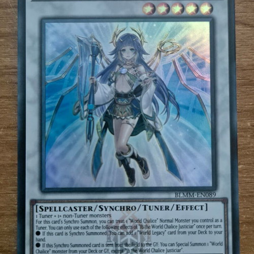 Ib the World Chalice Justiciar BLMM Ultra Rare 1st Edition