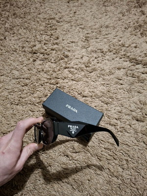 Prada glasses black like new with box