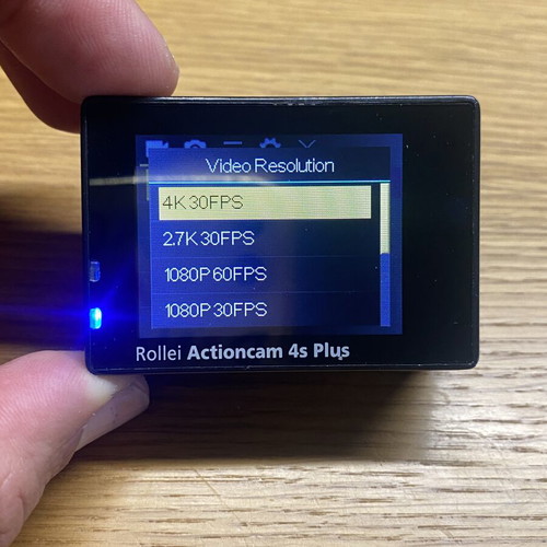 Rollei Action Camera 4K used with underwater case and dashcam function