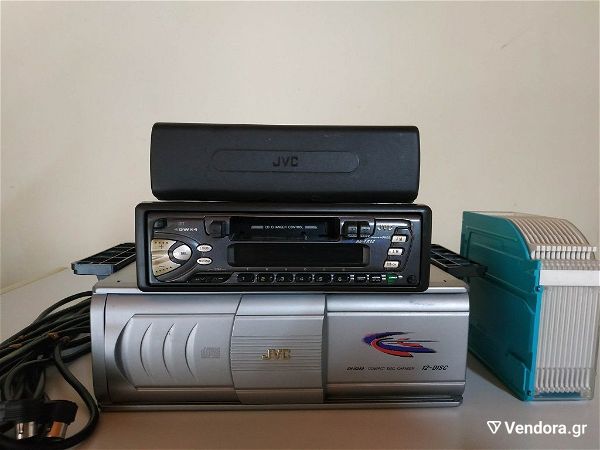  JVC Radio, Cassete (KS-FX12), Cd-player/changer radiokassetofono  kassetofono