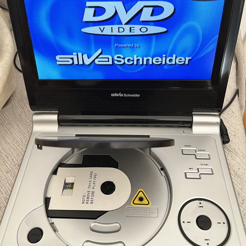 Portable DVD player like new with accessories
