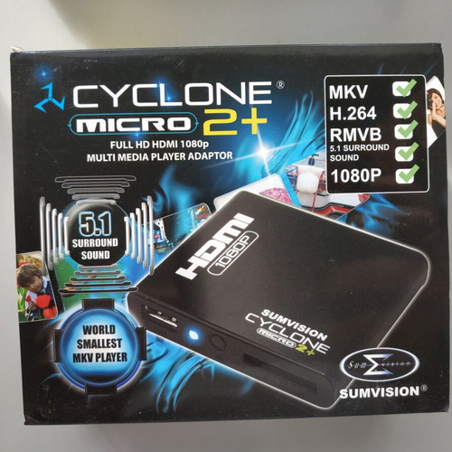 Cyclone Micro 2+ media player new