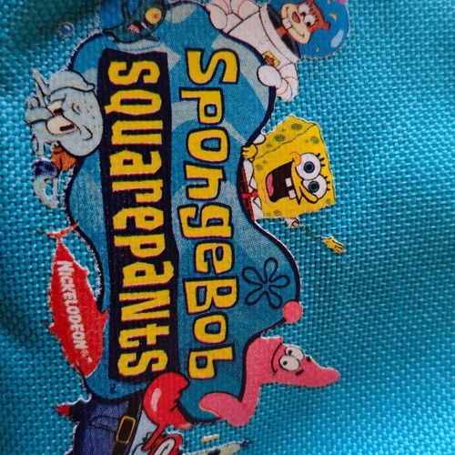 SpongeBob SquarePants Collectible Pencil Case like new, Nickelodeon 2006