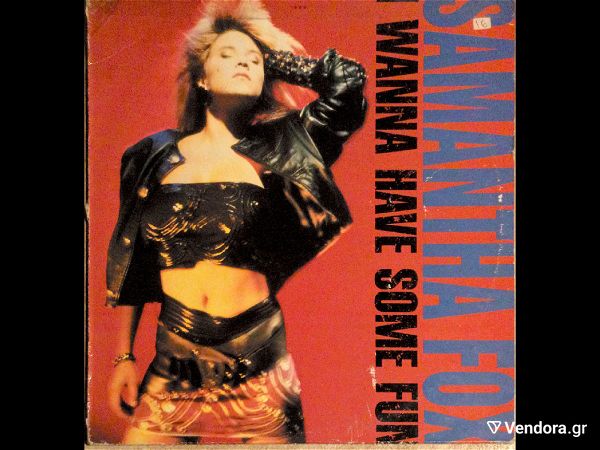  Samantha Fox - I wanna have some fun (LP) 1988. G / G+