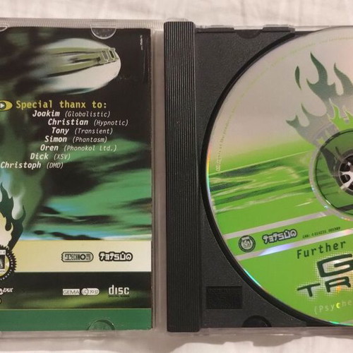 Further Definitions Of Goa Trance CD used, electronic music