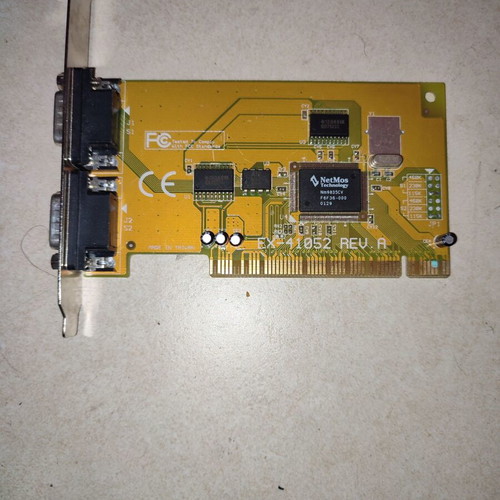 PCI used with 2 serial ports