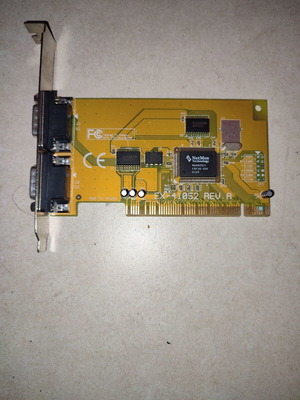 PCI used with 2 serial ports