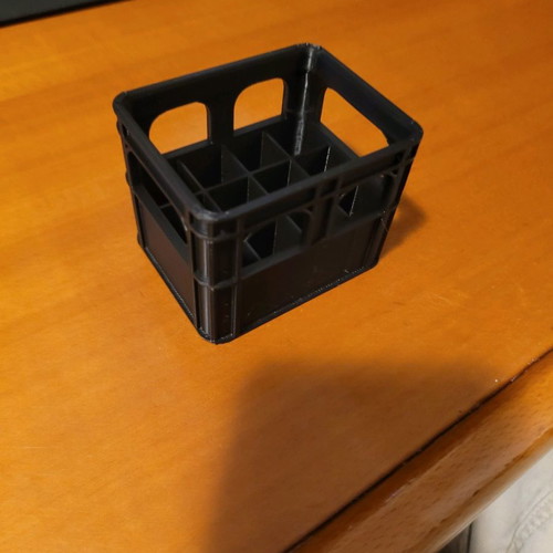 AA battery case in beer crate shape new