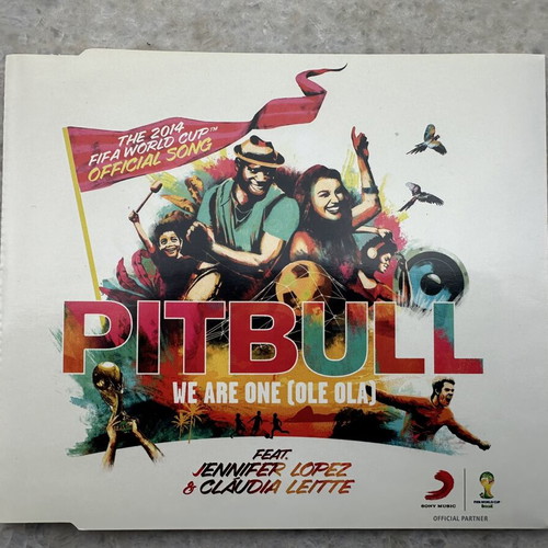 Jennifer Lopez Pitbull We Are One (Ole Ola) CD single like new