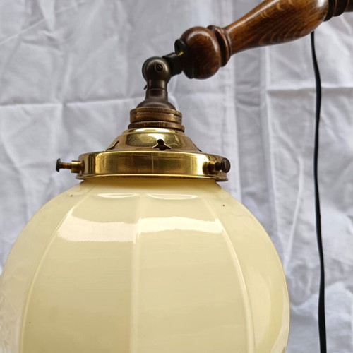 Antique classic bridge arm floor lamp like new