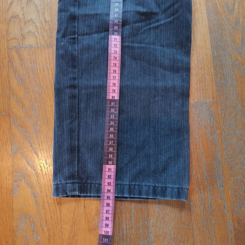 Gray jeans size L, very good condition, small stain