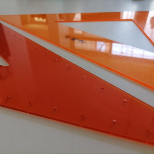 Design Triangles set of 2, like new, 45° and 30° angles