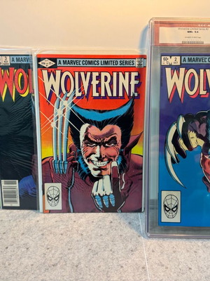 Wolverine Complete Limited Series Set 4 Issues used, English (1982)