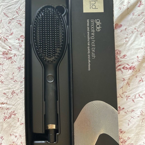 GHD Glide heated professional hair brush like new