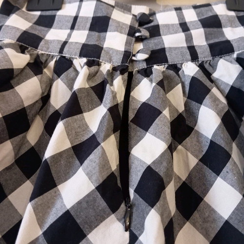 Mini skirt used, high-waisted, size Small with lining