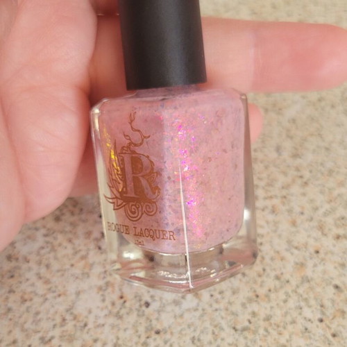 Rogue Lacquer Strawberry Milk Tea nail polish like new