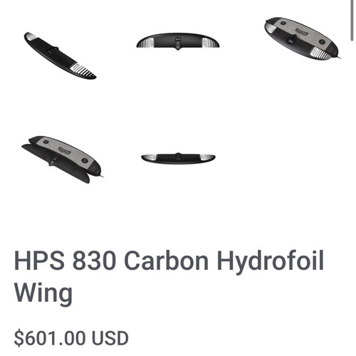 Axis foil set with front wings, rear wing, fuselage, mast and accessories