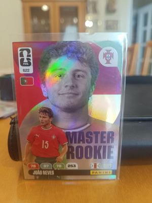 Adrenalyn Joao Neves Master Rookie football card Portugal