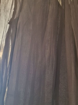 Zara black medium shirt like new with see through sleeves