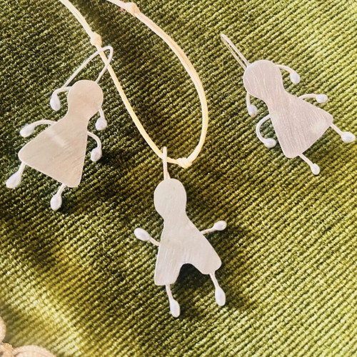 Handmade Family Jewelry Set (Necklace & Earrings)