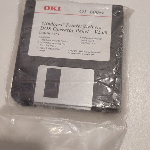 Floppy disk 3.5" καινούργιο, σετ 4 τεμαχίων, αχρησιμοποίητα